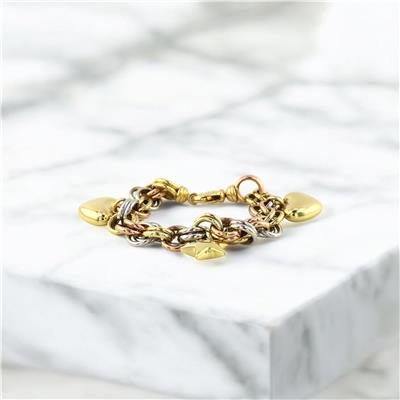 14 Ayar Altın Yıldızlı Bileklik  -  0193600