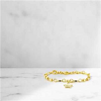 14 Ayar Altın Yıldızlı Bileklik  -  0194347