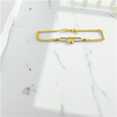 14 Ayar Altın Yıldızlı Bileklik  -  0194365