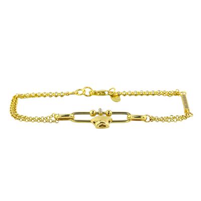 14 Ayar Altın Yıldızlı Bileklik  -  0194365