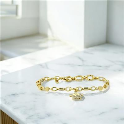 14 Ayar Altın Yıldızlı Bileklik  -  0194635