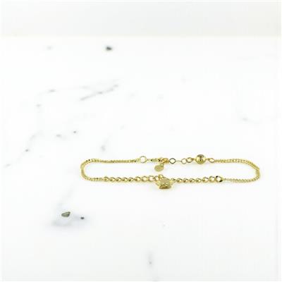 14 Ayar Altın Yıldızlı Bileklik  -  0201037