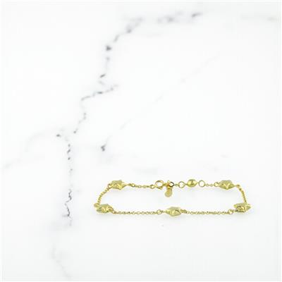 14 Ayar Altın Yıldızlı Bileklik  -  0201049