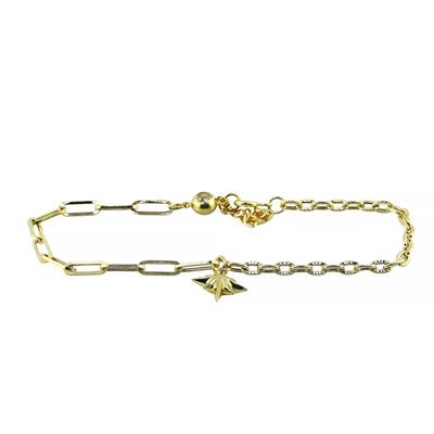 14 Ayar Altın Yıldızlı Bileklik  -  0201066