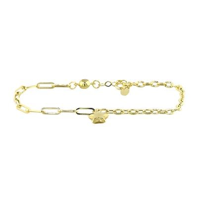 14 Ayar Altın Yıldızlı Bileklik  -  0201123