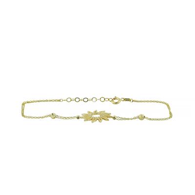 14 Ayar Altın Yıldızlı Bileklik  -  0201398