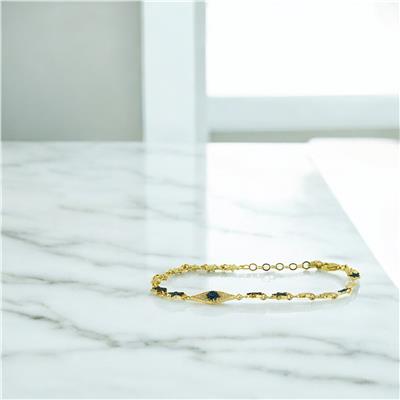 14 Ayar Altın Yıldızlı Bileklik  -  0203718