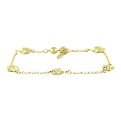 14 Ayar Altın Yıldızlı Bileklik  -  F005640