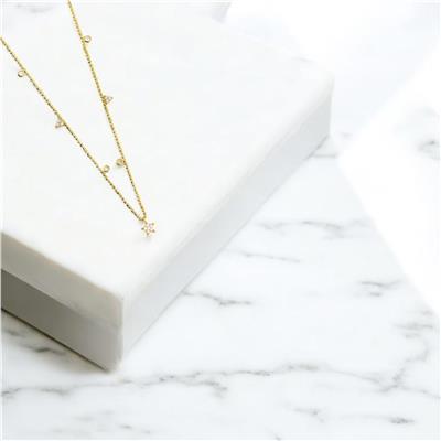 14 Ayar Altın Yıldızlı Kolye  -  0183060