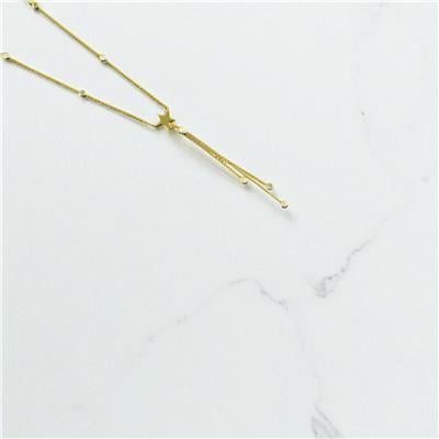 14 Ayar Altın Yıldızlı Kolye  -  0194377