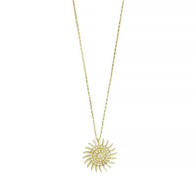 14 Ayar Altın Yıldızlı Kolye  -  0201260