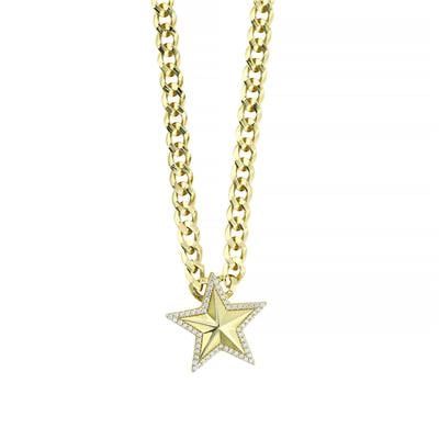 14 Ayar Altın Yıldızlı Kolye  -  0205230