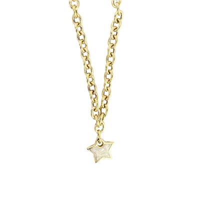 14 Ayar Altın Yıldızlı Kolye  -  F003671