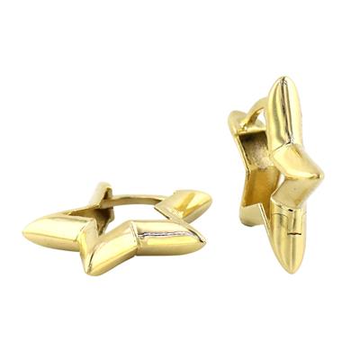 14 Ayar Altın Yıldızlı Küpe  -  0193649