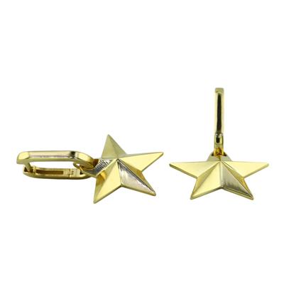 14 Ayar Altın Yıldızlı Küpe  -  0199532