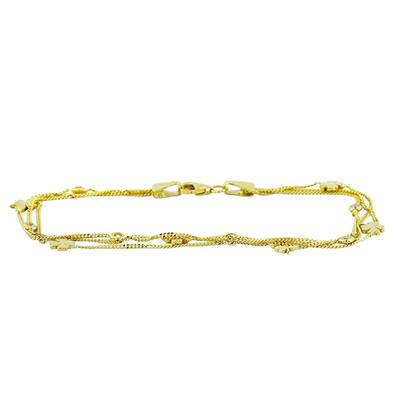 14 Ayar Altın Yonca Bileklik  -  0194265