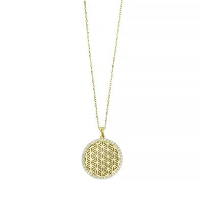 14 Ayar Altın YSM CICEGI Kolye  -  0201242