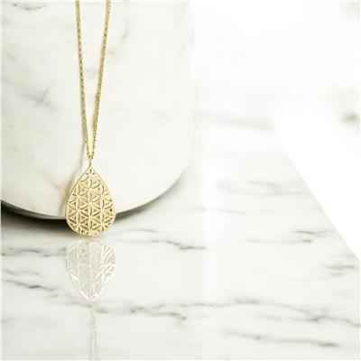 14 Ayar Altın YSM CICEGI Kolye  -  0201243