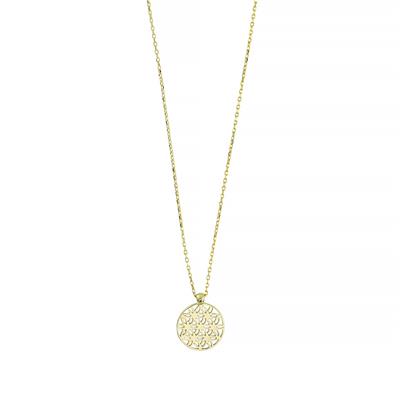 14 Ayar Altın YSM CICEGI Kolye  -  0201244