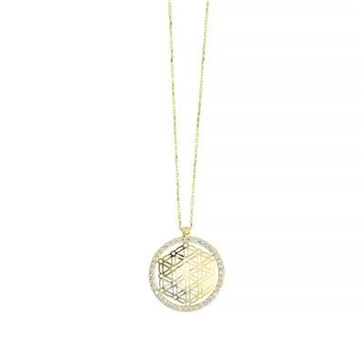 14 Ayar Altın YSM CICEGI Kolye  -  0205076