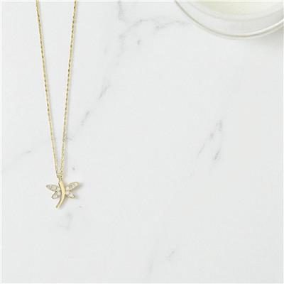 14 Ayar Altın Yusufcuk Kolye  -  0196733