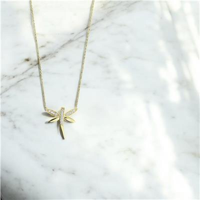 14 Ayar Altın Yusufcuk Kolye  -  0201268