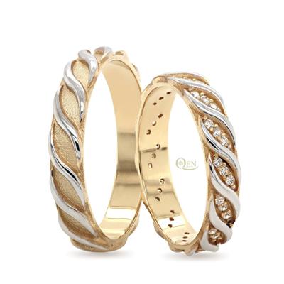 14 Ayar Elişi Erkek Alyans - DKM0720