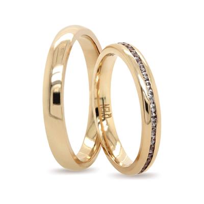 14 Ayar Elişi Erkek Alyans - EL00282