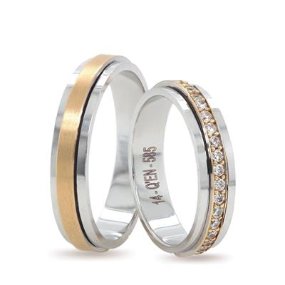 14 Ayar Elişi Erkek Alyans - EL00390