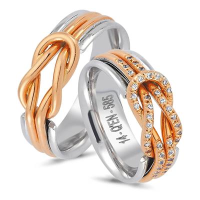 14 Ayar Elişi Erkek Alyans - EL00540