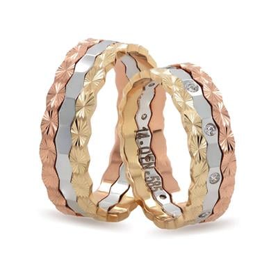 14 Ayar Elişi Erkek Alyans - EL01402