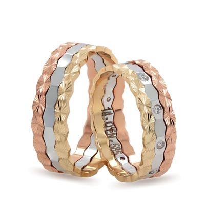 14 Ayar Elişi Erkek Alyans - EL01402