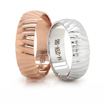 14 Ayar Elişi Erkek Alyans - EL01696