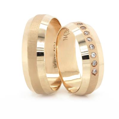 14 Ayar Elişi Erkek Alyans - EL01714