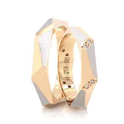 14 Ayar Elişi Erkek Alyans - EL01738