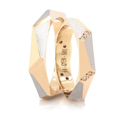 14 Ayar Elişi Erkek Alyans - EL01738