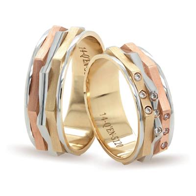 14 Ayar Elişi Erkek Alyans - EL01740