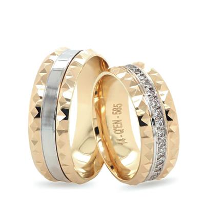 14 Ayar Elişi Erkek Alyans - EL01850