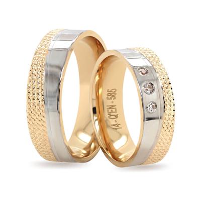 14 Ayar Elişi Erkek Alyans - EL01874