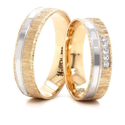 14 Ayar Elişi Kadın Alyans - EL01540