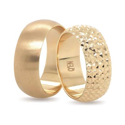 14 Ayar Makine Erkek Alyans - IBK0034