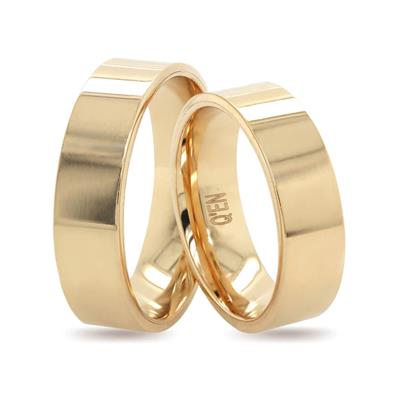 14 Ayar Makine Erkek Alyans - IBK0148