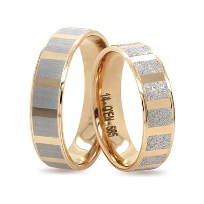 14 Ayar Makine Erkek Alyans - IBK0238