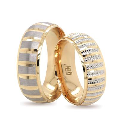 14 Ayar Makine Erkek Alyans - IBK0266