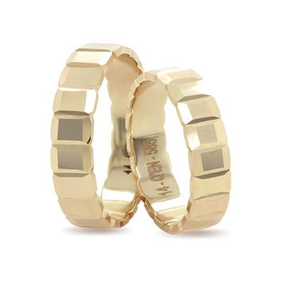 14 Ayar Makine Erkek Alyans - IBK0272