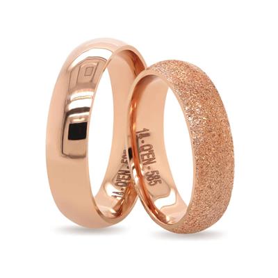 14 Ayar Makine Erkek Alyans - IBK0282