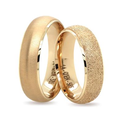 14 Ayar Makine Erkek Alyans - IBK0284