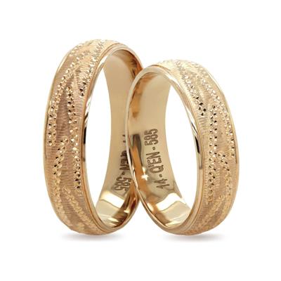 14 Ayar Makine Erkek Alyans - IBK0296