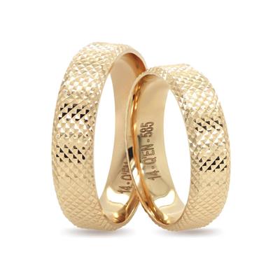 14 Ayar Makine Erkek Alyans - IBK0300