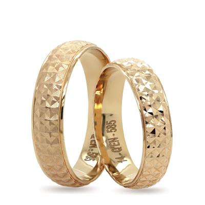 14 Ayar Makine Erkek Alyans - IBK0308